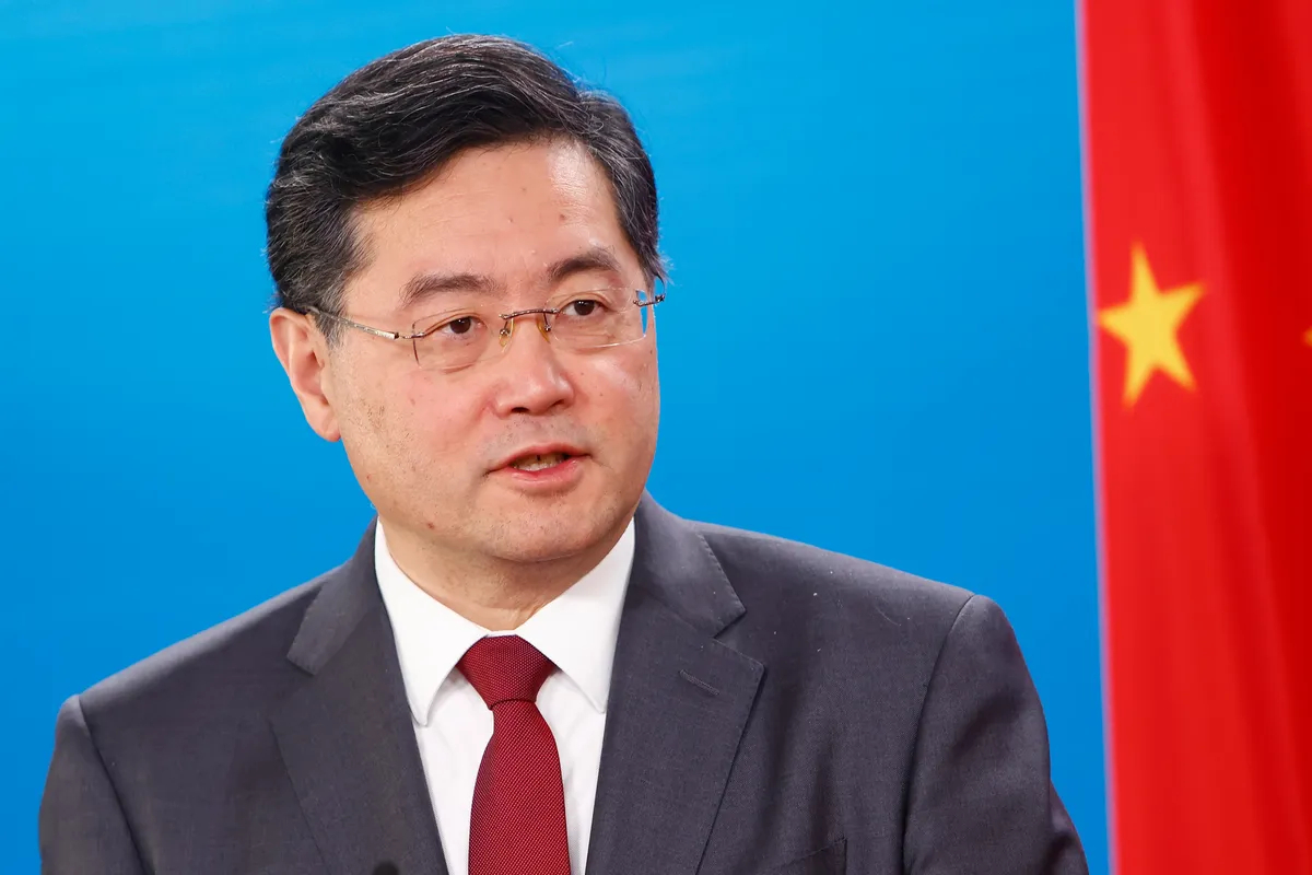 Цинь Ган. Фото: EPA-EFE/Michele Tantussi / POOL